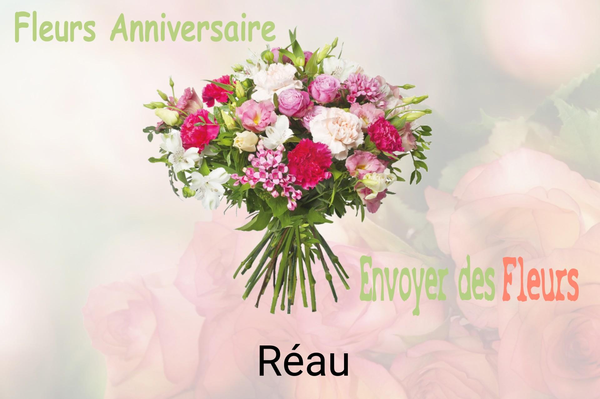 Bouquet de fleurs d’anniversaire livré à Réau